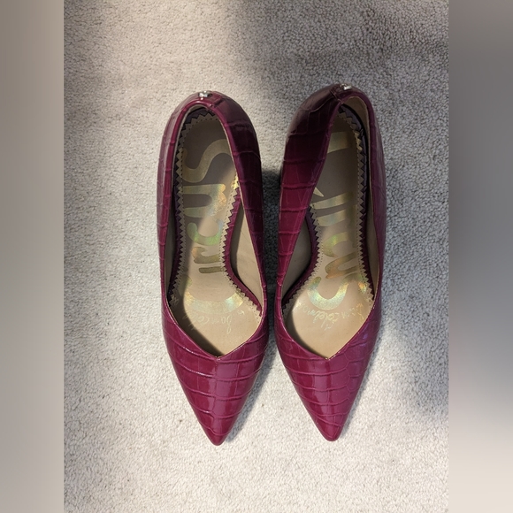 Circus by Sam Edelman fuscia patent chunky heel - Picture 3 of 3